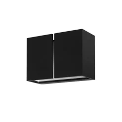 LOOM DESIGN Ask udendørs LED-væglampe op/ned sort