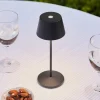 LOOM DESIGN Dekorationsbelysning|Terrassebelysning>LED genopladelig bordlampe Modi Micro, IP65, sort
