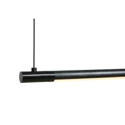 LOOM DESIGN LED-pendellampe Straw 150, sort, aluminium