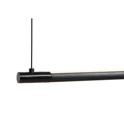 LOOM DESIGN LED-pendellampe Straw 150, sort, aluminium