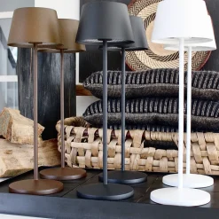 LED-terrasselampe Modi, hvid 36 cm CCT^LOOM DESIGN Online