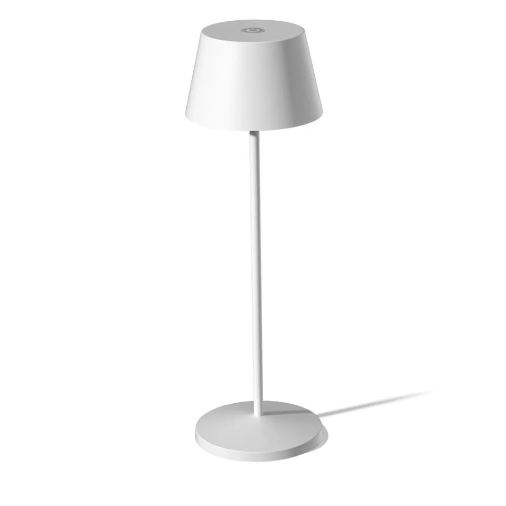LED-terrasselampe Modi, hvid 36 cm CCT^LOOM DESIGN Online