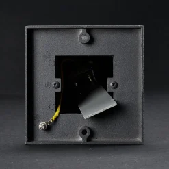 Lorik LED-gadelampe med fleksibel hoved, grå^Lucande New