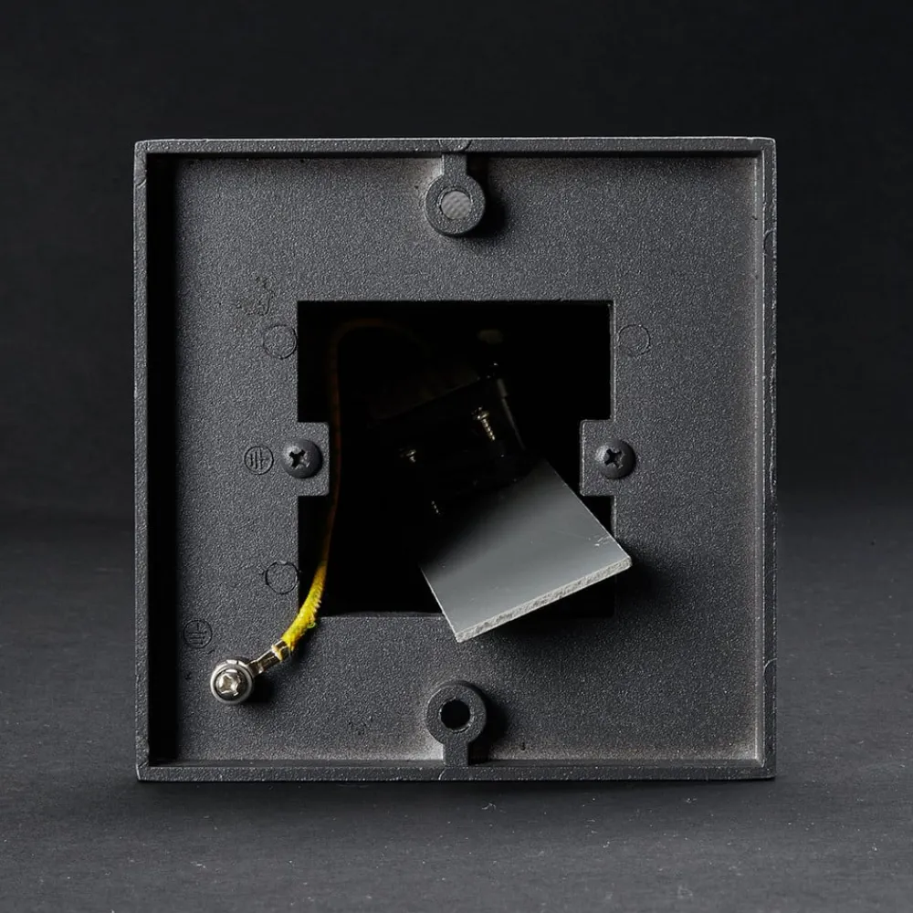 Lorik LED-gadelampe med fleksibel hoved, grå^Lucande New