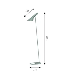 AJ - Gulvlampe, petrol^Louis Poulsen Online
