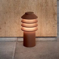Louis Poulsen Sokkellamper>Bysted 25 Plade/Adapter corten 930