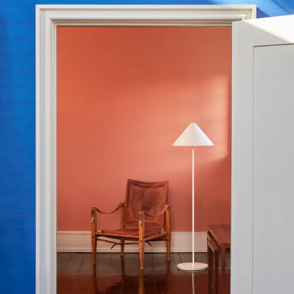 Louis Poulsen Keglen gulvlampe, 3.000 K, hvid