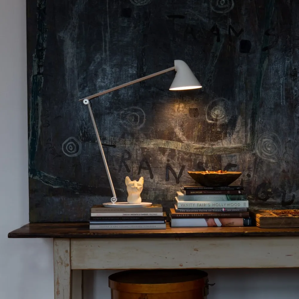 NJP bordlampe, fod, 3.000 K mørkegrå^Louis Poulsen Discount