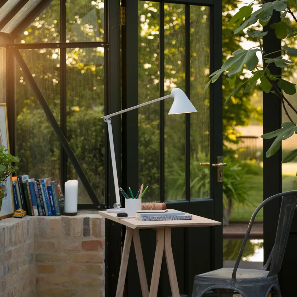 NJP bordlampe, fod, 3.000 K mørkegrå^Louis Poulsen Discount