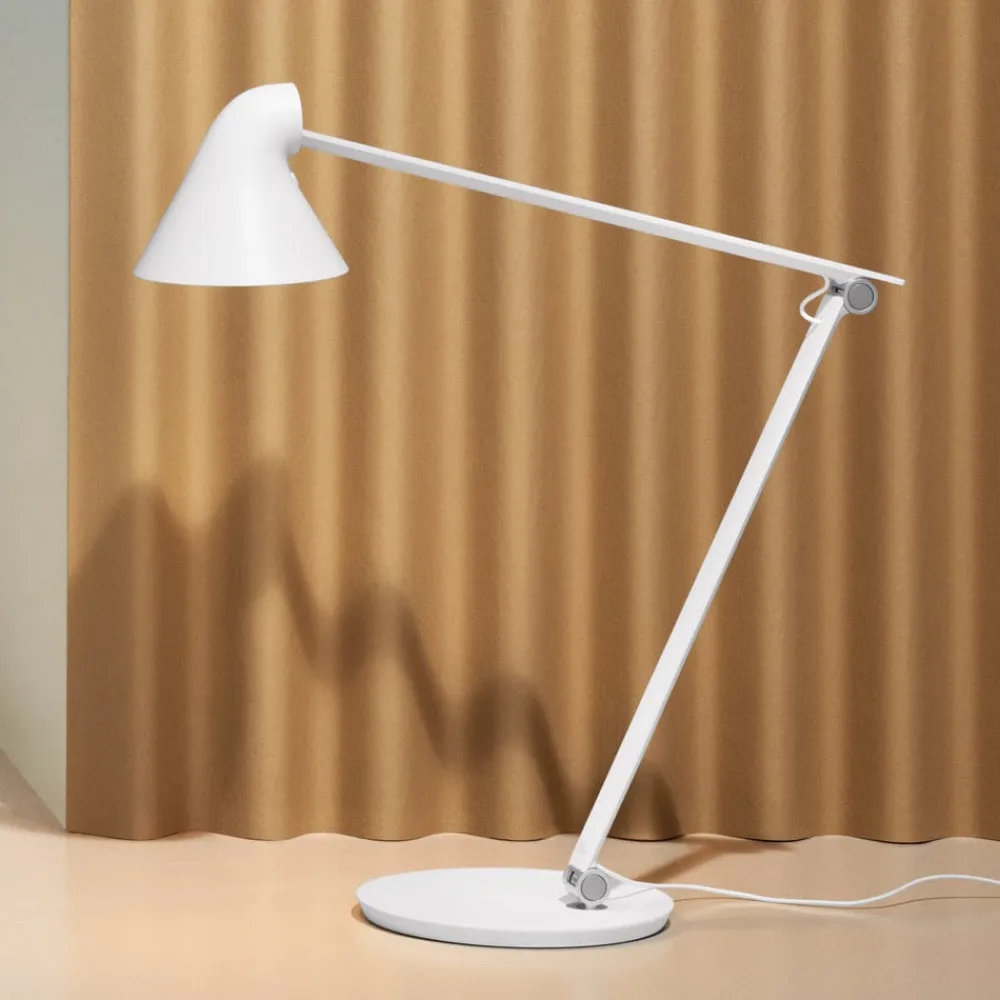 NJP bordlampe, fod, 3.000 K mørkegrå^Louis Poulsen Discount