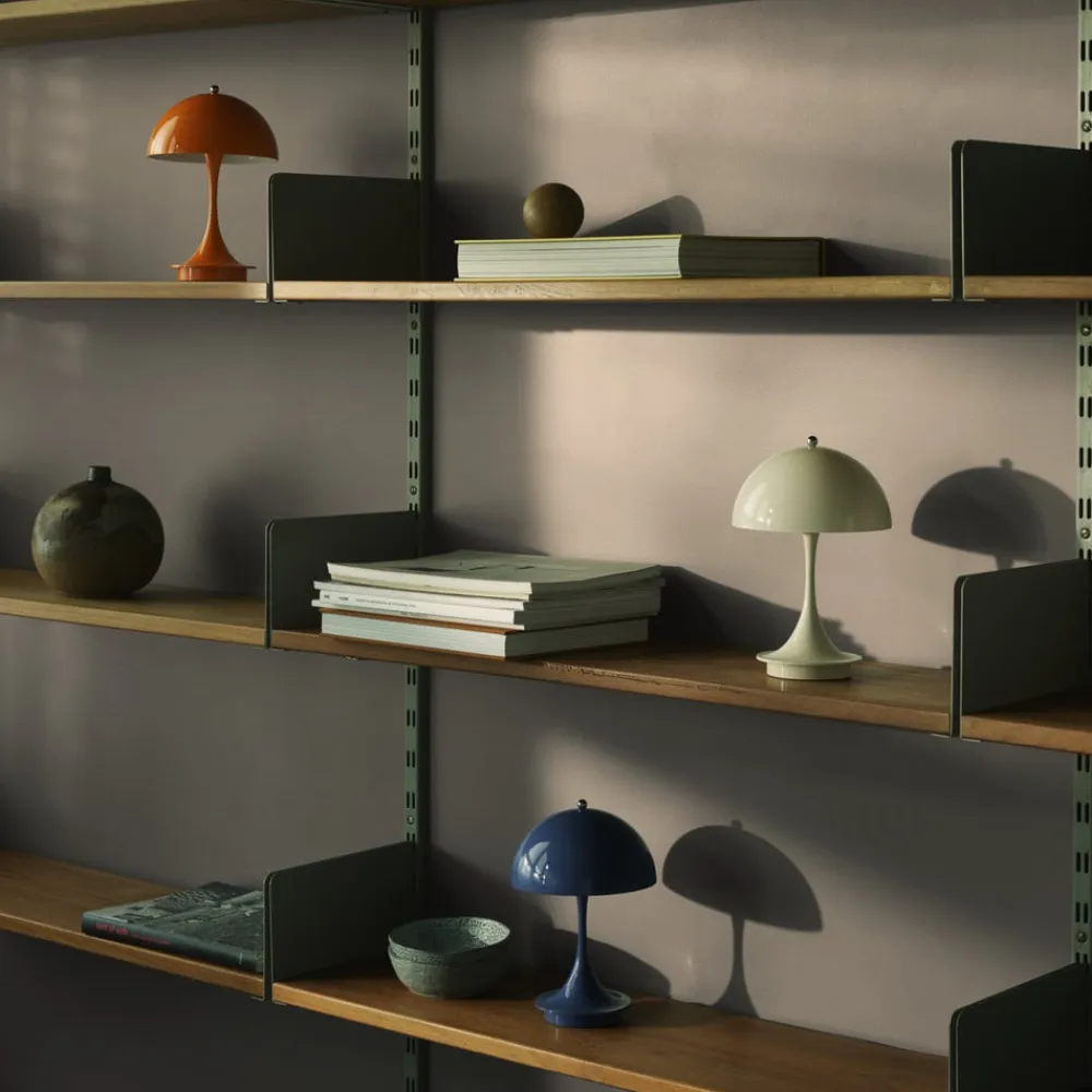 Louis Poulsen Panthella PORTABLE 160 V3, uigennemsigtig indigoblå