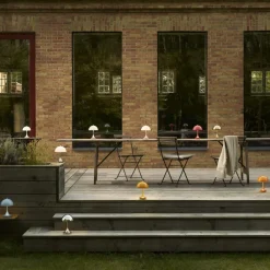 Louis Poulsen Panthella PORTABLE 160 V3, uigennemsigtig orange