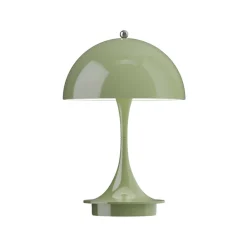 Louis Poulsen Dekorationsbelysning>Panthella PORTABLE 160 V3, uigennemsigtig mosgrøn