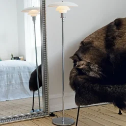 Louis Poulsen PH 3 1/2-2 1/2 gulvlampe, krom