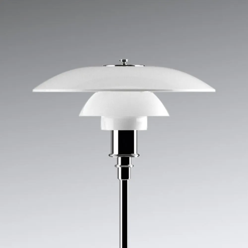 Louis Poulsen PH 3 1/2-2 1/2 gulvlampe, krom