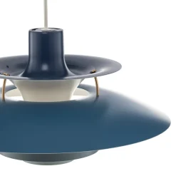 PH 5, designer pendellampe, blå^Louis Poulsen Sale