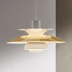 Louis Poulsen Pendellamper>PH 5 Mini Messing hængelampe Ø 30 cm