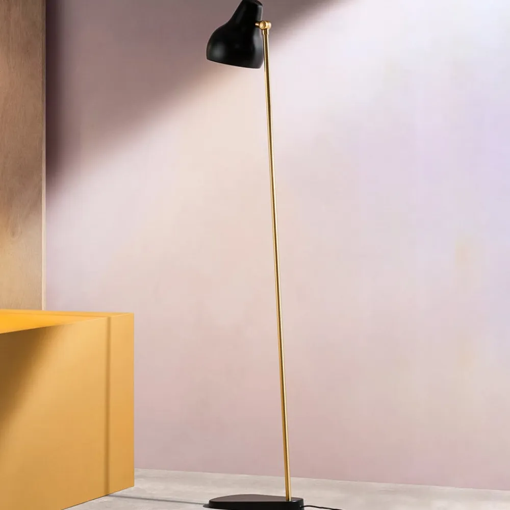 Louis Poulsen VL38 - LED-gulvlampe, sort