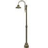 Moretti Luce Lygtepæle>Luca stolpelampe i antik kobbermessing 1-lys.