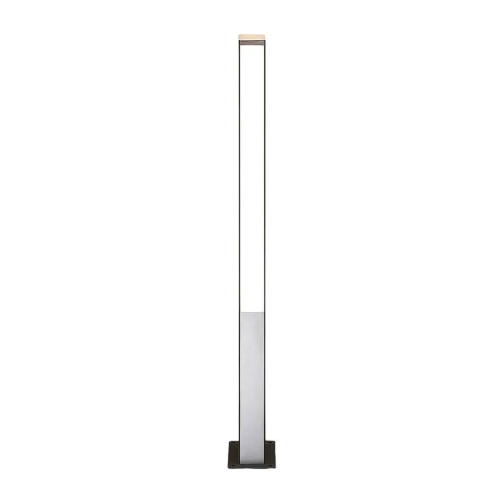 Lucande Terrassebelysning|Gadebelysning>Aegisa LED-vejlampe, 80 cm, antracit, metal, IP54