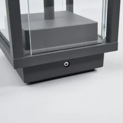 Annalea sokkellampe, 50 cm, antracit, IP54^Lucande Sale