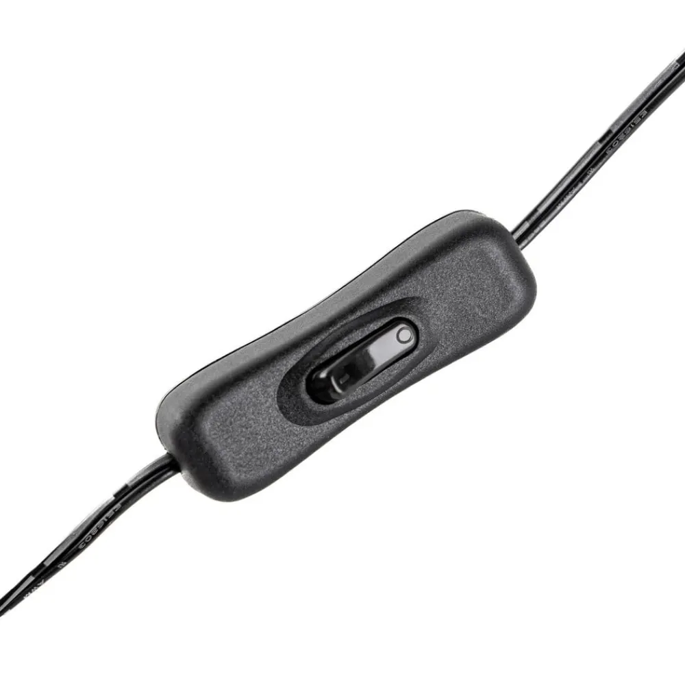 Lucande bordlampe Idalina, Dino, blå, stål, 44 cm