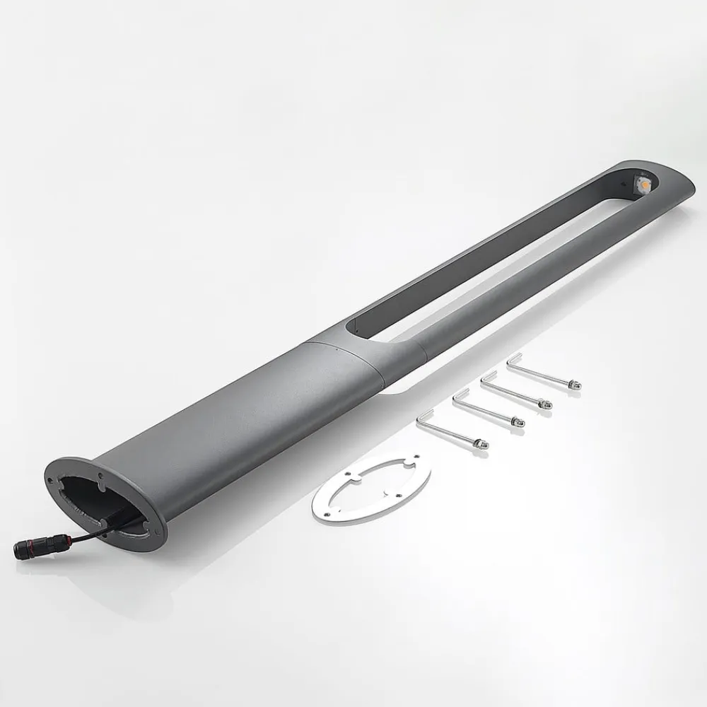 Lucande Lygtepæle>Dovino LED-lygtepæl, 150 cm