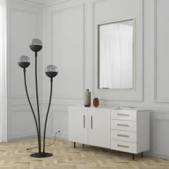 Lucande Dustian gulvlampe, 3 lyskilder