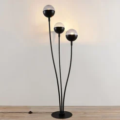 Lucande Dustian gulvlampe, 3 lyskilder