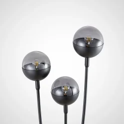 Lucande Dustian gulvlampe, 3 lyskilder