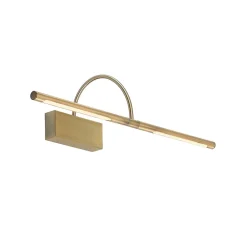 Lucande Fehmke LED-gallerilampe, antik messing