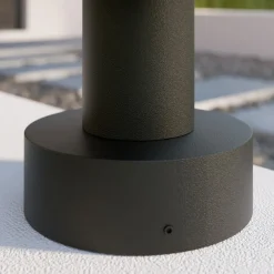 Ferda sokkellampe, 37 cm, antracit, IP44^Lucande Hot