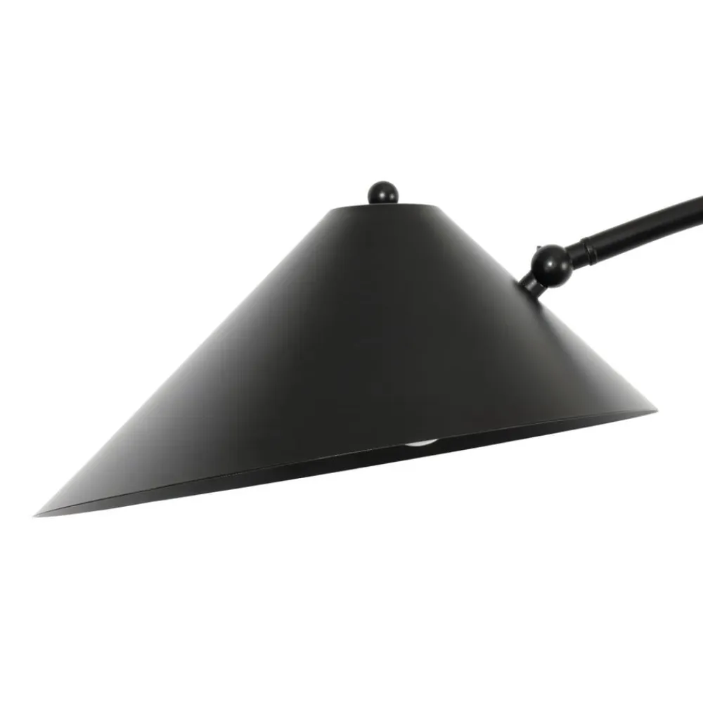 Lucande Pendellamper|Gulvlamper>gulvlampe Alviero, 157 cm, sort, metal, marmor