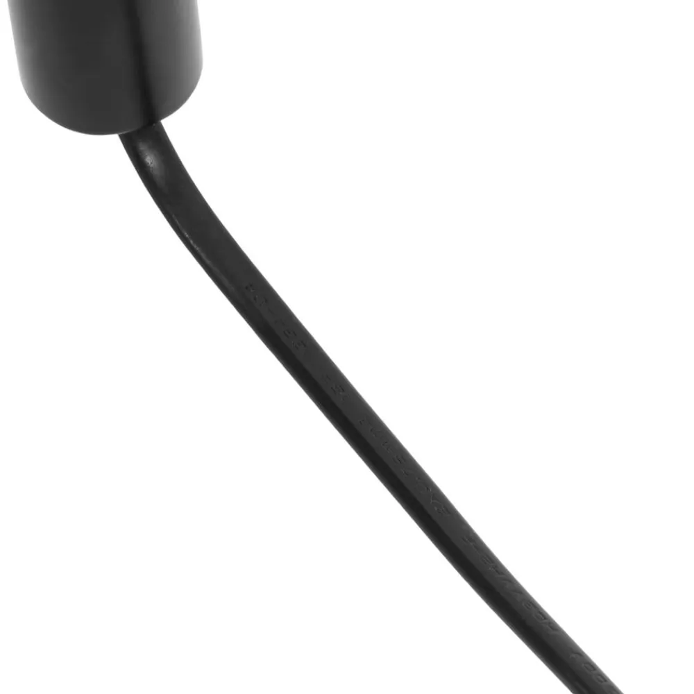 Lucande Pendellamper|Gulvlamper>gulvlampe Alviero, 157 cm, sort, metal, marmor