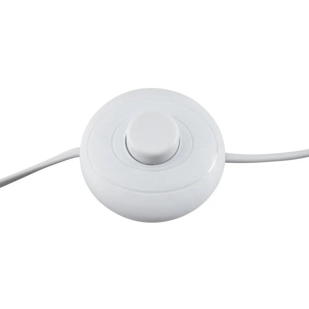 Lucande gulvlampe Lyndorin, beige, keramik, 150 cm