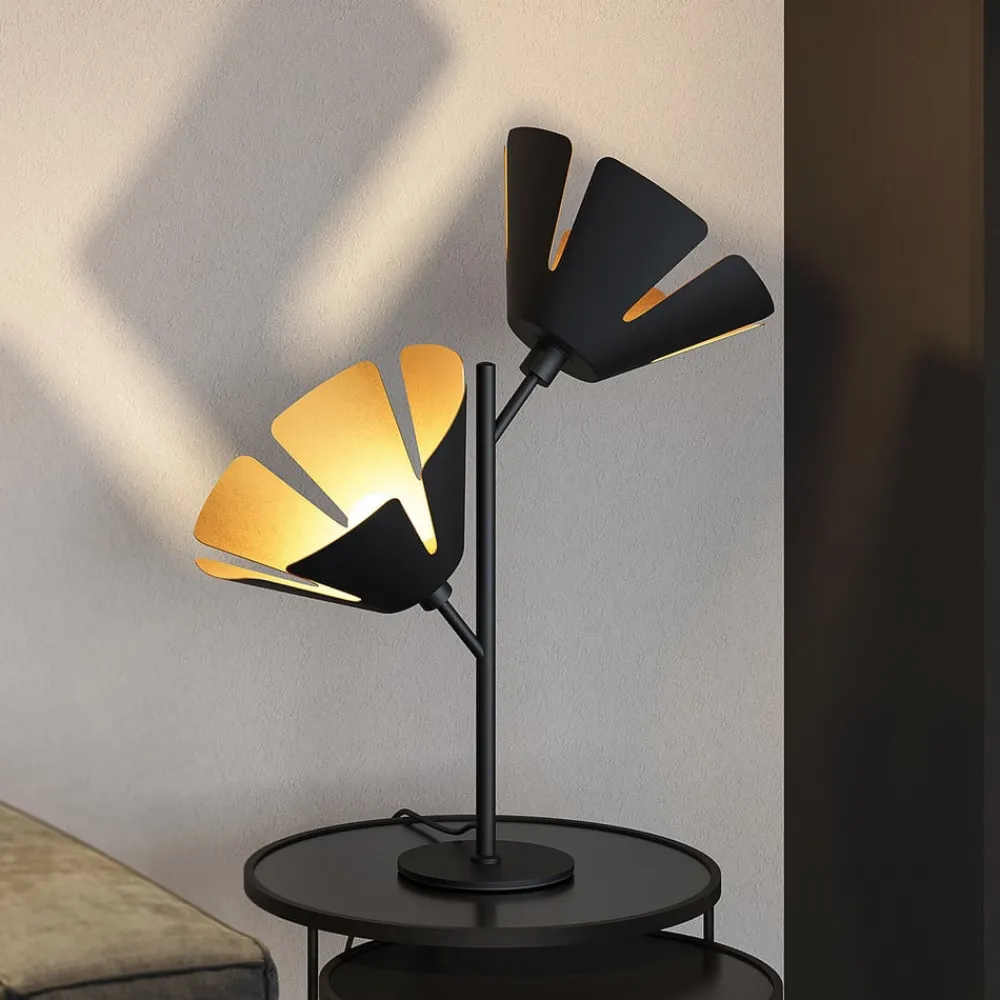 Lucande Jemmily bordlampe, 2 lyskilder