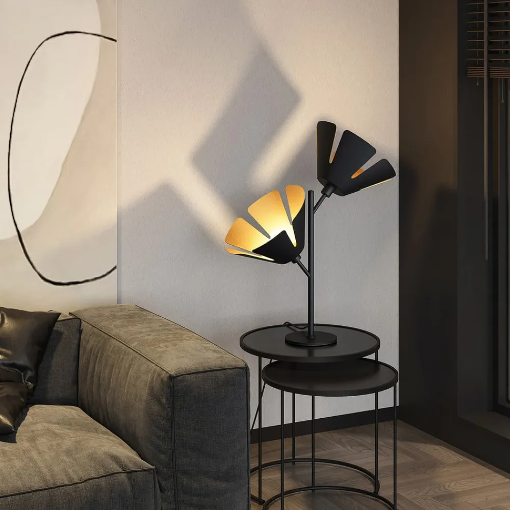 Lucande Jemmily bordlampe, 2 lyskilder