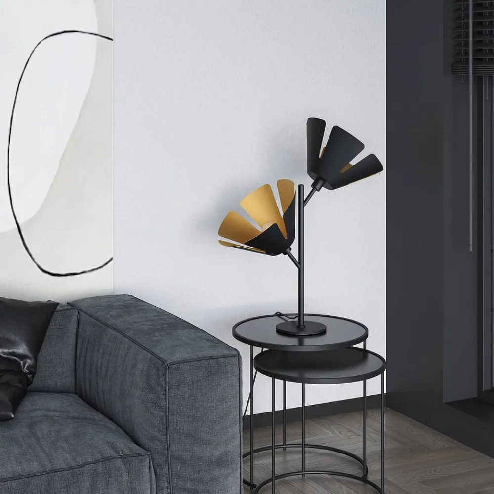 Lucande Jemmily bordlampe, 2 lyskilder