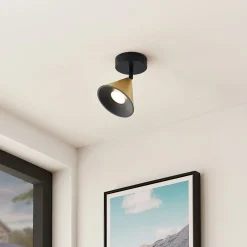 Lucande Loftlamper>Kartio loftlampe 1 lysk., drejelig messing