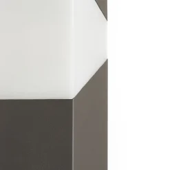 Kiran vejlampe, 100 cm, grå, metal, IP44, E27^Lucande Hot