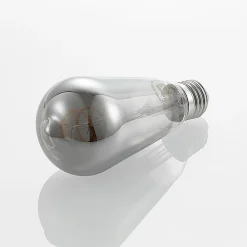 Lucande LED E27 ST64 4W 1.800K dæmpes, titan 5 stk