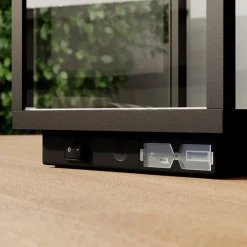 LED genopladelig bordlampe Cube, aluminium, IP54, dæmpbar^Lucande Discount