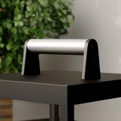 LED genopladelig bordlampe Cube, aluminium, IP54, dæmpbar^Lucande Discount