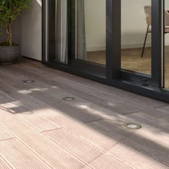 Lucande Terrassebelysning|Nedgravet Udebelysning>LED nedgravningslampe Ava, Ø 12 cm, rund, IP67