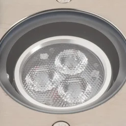 Lucande LED nedgravningslampe Jos, kantet, drejelig, IP67