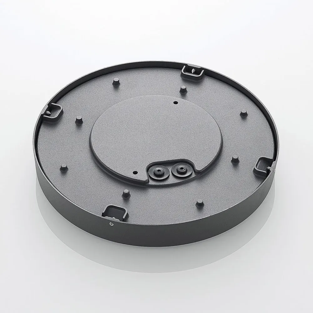 Lucande LED udendørs loftlampe Sora, rund, sensor, IP54