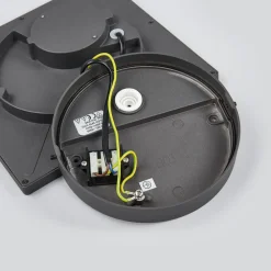 LED udendørs loftlampe Mabella, 23 cm, antracit^Lucande Hot