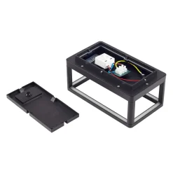 LED udendørs væglampe Thorvid, højde 26 cm, sort^Lucande Hot