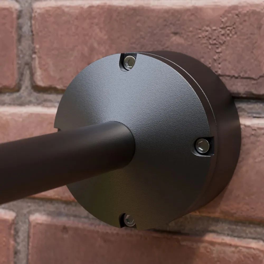 Lucande Terrassebelysning|Udendørs Spot>LED udendørsspot Beatrix, 58 cm, antracit, aluminium