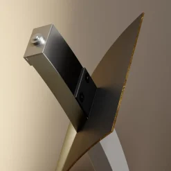 Lucande LED-bordlampe Marija, sort, dæmpbar, 62 cm